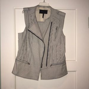 Cool striped BCBG vest